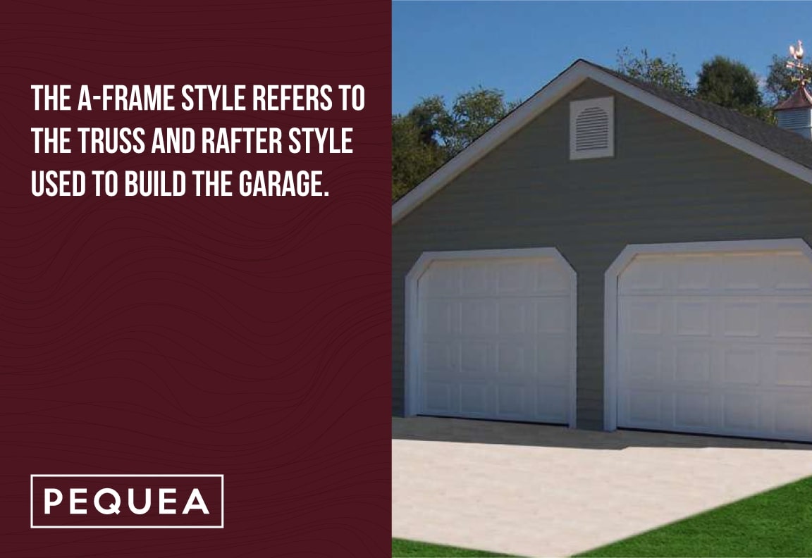 a-frame garages refers to the truss and rafters a-frame garages refers to the truss and rafters