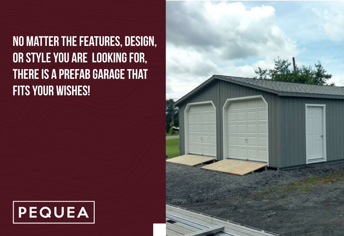 no matter the features, a prefab garage fits your style no matter the features, a prefab garage fits your style